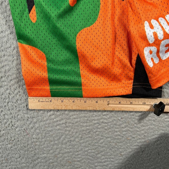 Humble Religion Athletic Shorts Men Small Multi Cactus‎ Print Mesh Drawstring - Picture 7 of 8